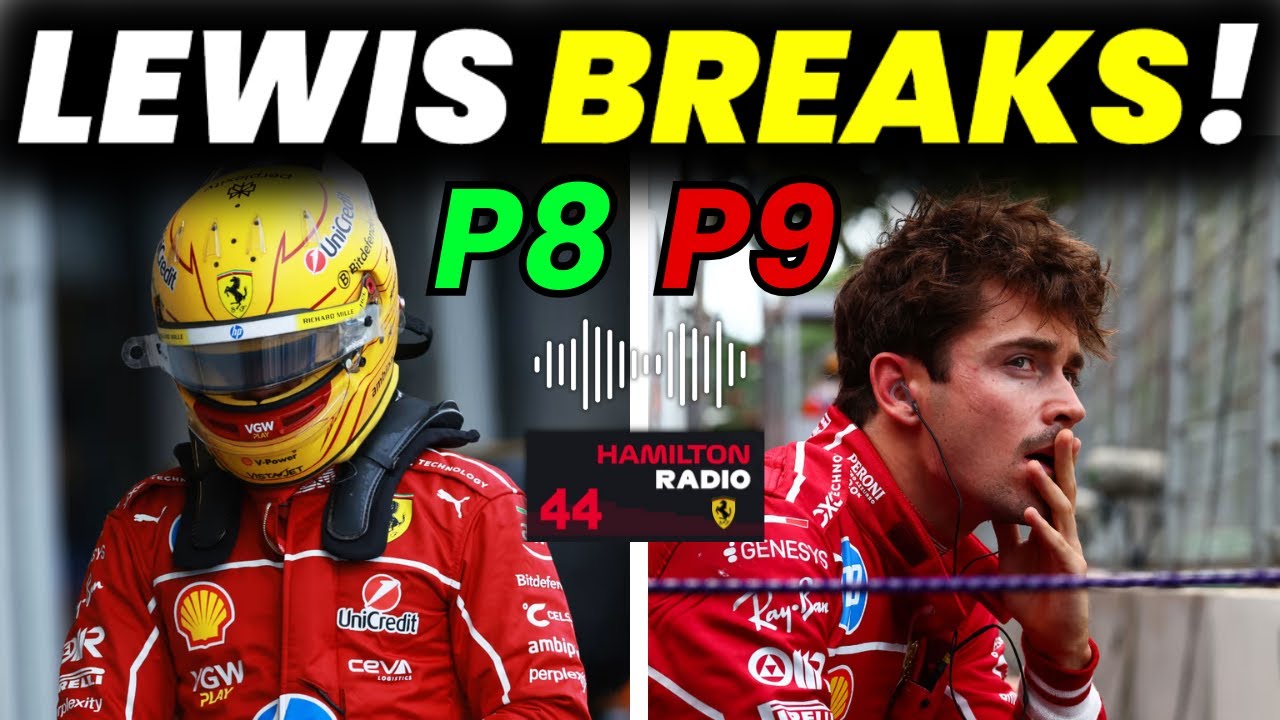 Lewis Hamilton's SHOCKING P8 Message to Leclerc!