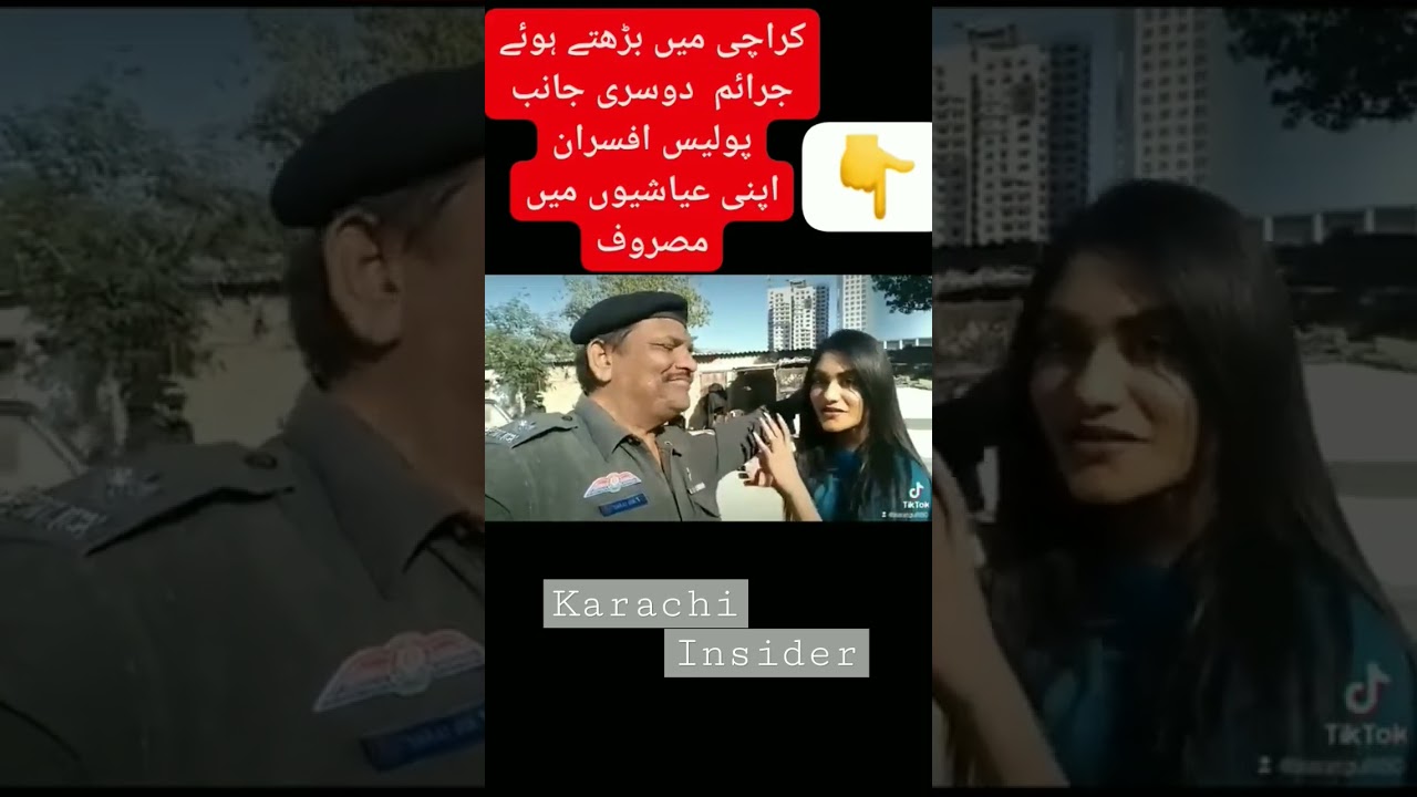 Karachi ki tharki police ke Kam 🙄