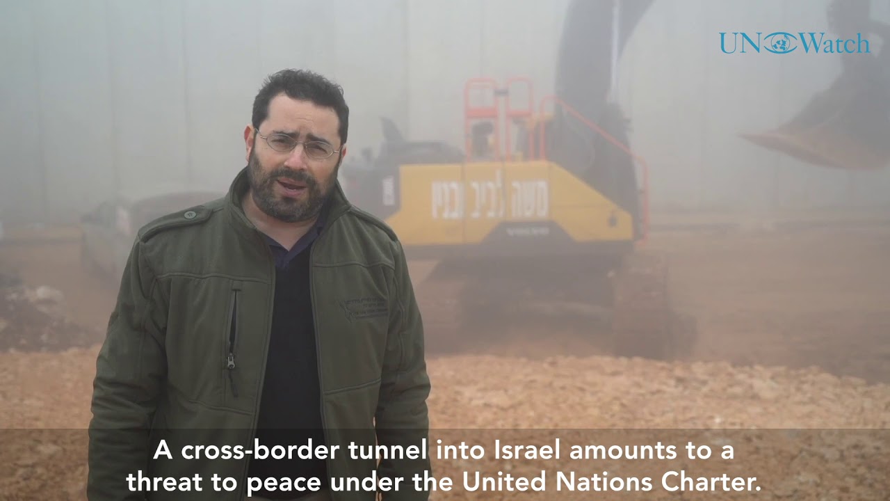 Hillel Neuer Visits Hezbollah Terror Tunnels Ahead of UN Security Council Meeting rights issue