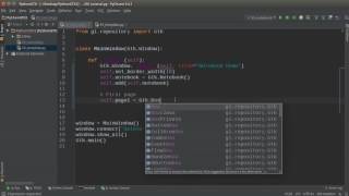 Python GUI Development with GTK+ 3   Tutorial 9   Notebook Tabbed Layout Wealth