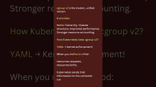 DEVOPS | How Kubernetes Uses cgroup v2 ? #preethidevops #devops #kubernetes