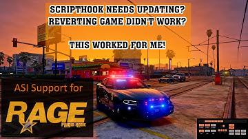 Fully Updated GTAV/LSPDFR/RAGE working without Scripthook!