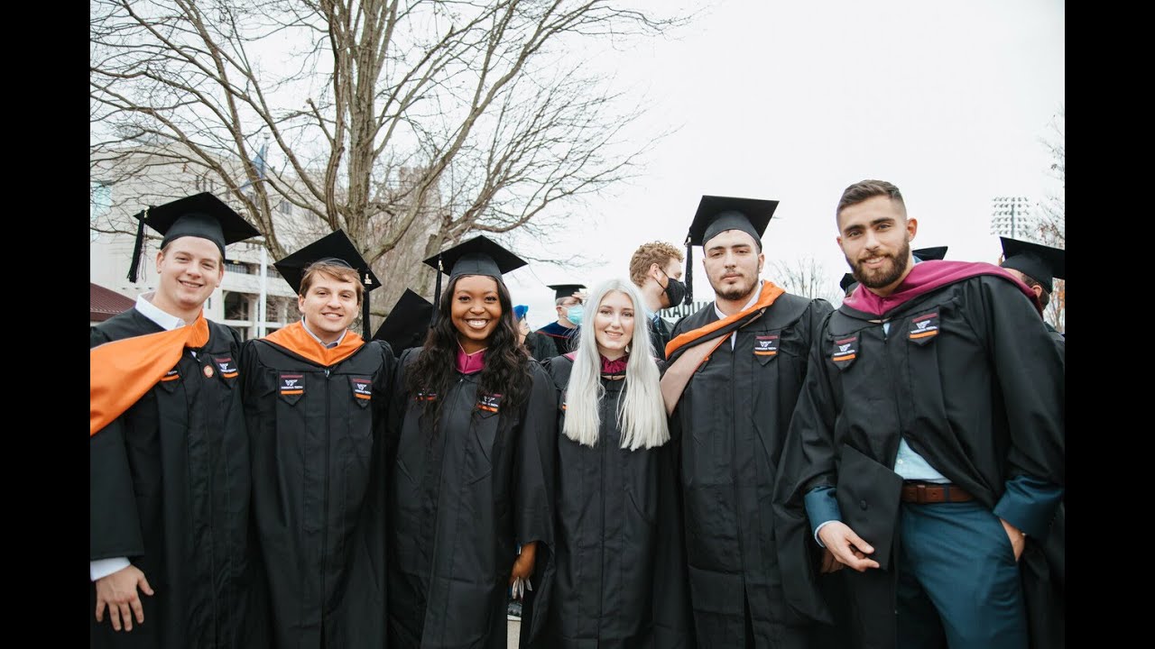 2023 Virginia Tech Fall Commencement University Ceremony YouTube
