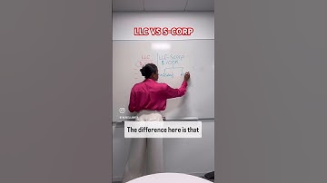 LLC = Business Entity. S-Corp = TAX ELECTION by CHANISE ANDERSON, Esq.