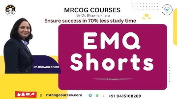 MRCOG Part 2 EMQ Shorts: Male Infertility Explained in Minutes Easy best MRCOG COurse Bhawna Khera