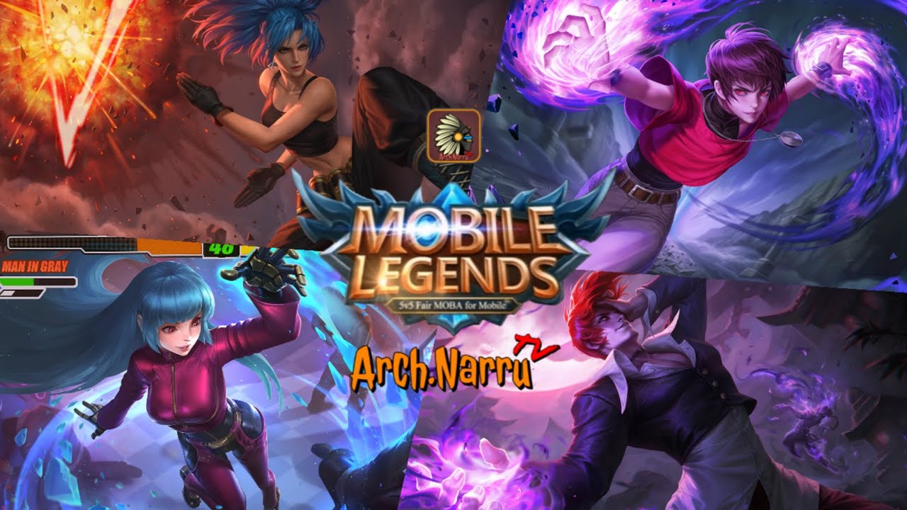 Mobile Legends Bang Bang | KOF 2020 event | My Obtained KOF skin worth 2500 dias