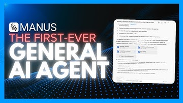 Manus AI: The First-Ever General AI Agent - Automate Your Life!