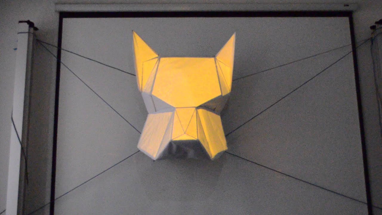 HeavyM Projection Mapping Wolf - YouTube