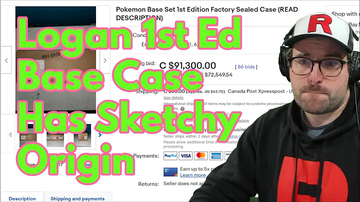 Why The Logan Paul Pokemon 1st Edition Base Case Likely Isn't Authentic - Episode 1