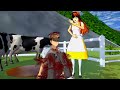 انمي الفلاحة الجميلة يوم كامل نعم لملك الجزء الثاني الحلقة٧