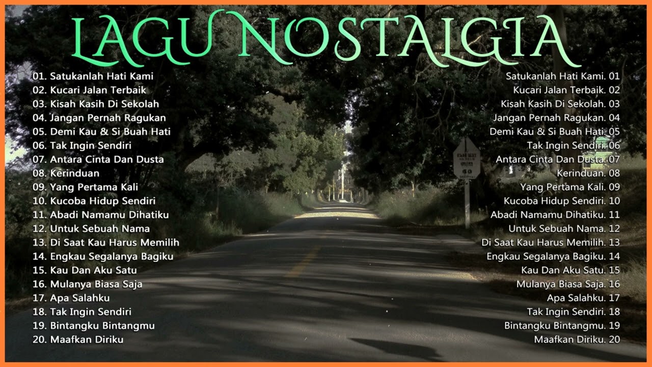 Lagu Lawas Indonesia Terpopuler Sepanjang Masa | Nostalgia 80an 90an
