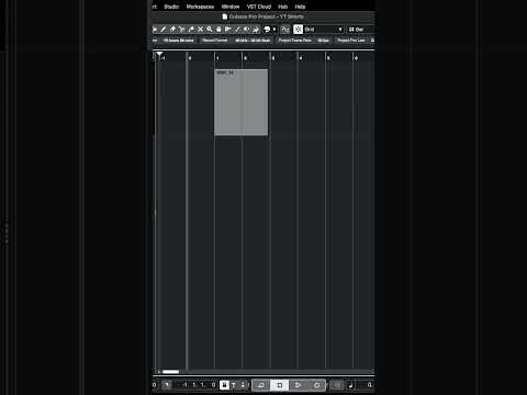 Quick CUBASE Tip: Show Waveforms 🎚🔥 #cubasepro  #cubaselesson  #cubase12pro #cubase12 #shortsvideo