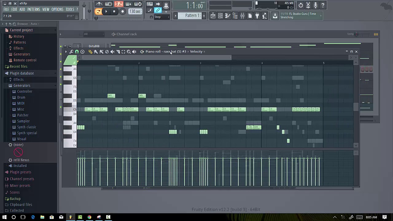 Hi hats fl studio