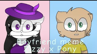 Boyfriend meme(Zizzy x Pony) Roblox Piggy || NotYui || Flipaclip