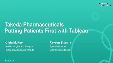 Takeda Pharmaceuticals: Putting Patients First with Tableau