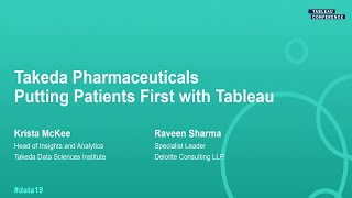 Takeda Pharmaceuticals: Putting Patients First with Tableau screenshot 2