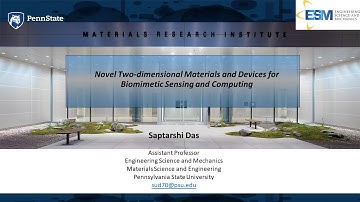 Novel Two dimensional 2D Materials and Devices for Biomimetic Sensing and Computing Source