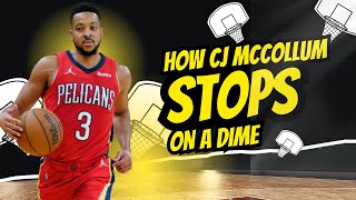 Celebrity How CJ McCollum Stops on a Dime | Pull-Up Jumper Breakdown Net Worth