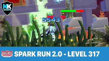 Angry Birds Transformers - Spark Run Series - Level 317 - Featuring Energon Lockdown