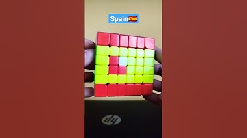 Making flags on rubiks cubes part 4