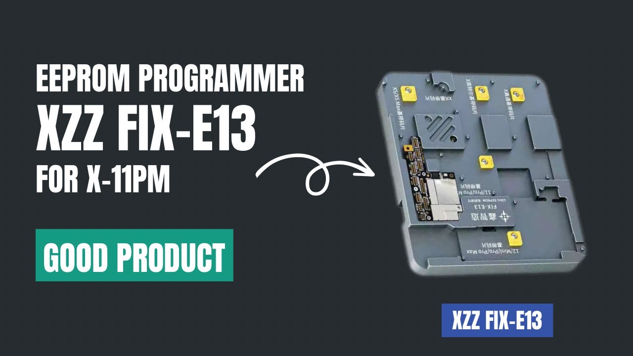 Uji Cuba Xinzhizhao Fix-E13 AP BB Eeprom Programmer - YouTube
