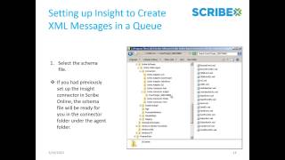 Using the Scribe Online Connector for Insight