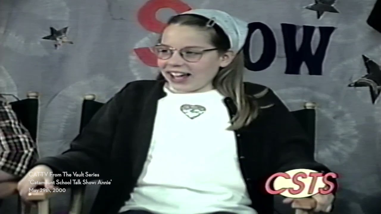 CAT-TV Vault Series // Catamount School Talk Show: Annie
