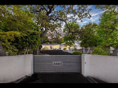 4681 White Oak Avenue, Encino, CA home video tour
