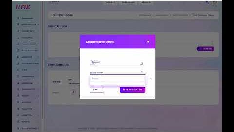 InfixEdu Exam and Online Exam setup