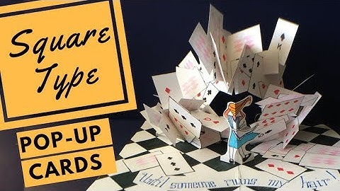 Pop-up Cards Tutorial - The Pyramid Stand