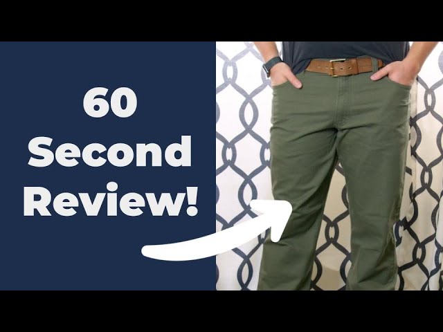 Carhartt Men's Rugged Flex Relaxed Fit Canvas 5-Pocket Work Pant REVIEW!!!  