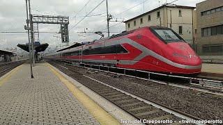 Treno Frecciarossa & Italo | ETR500.21 & ETR575.06 | in transito a Firenze Rifredi (10/10/2023)