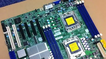 SuperMicro X8DTL-IF Unboxing