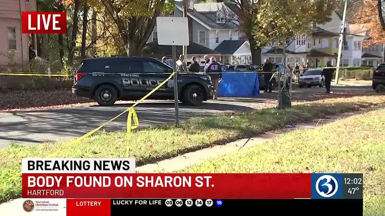 Body found on Sharon Street in Hartford - YouTube
