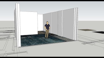 Sketchup Tutorial - Presidential Suite [part 1: Room]