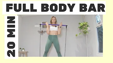 Pilates Bar Full Body Workout | 20 Minutes