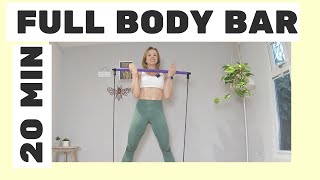 Pilates Bar Full Body Workout | 20 Minutes screenshot 5