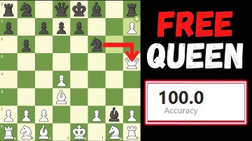 Free Queen 100% Accuracy | Chess Trap