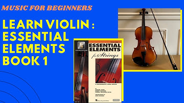 Song 2 of the Essential Elements  for Strings Book 1-Let’s play “Open D”