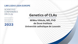 Genetics of Complex Lymphatic Anomalies