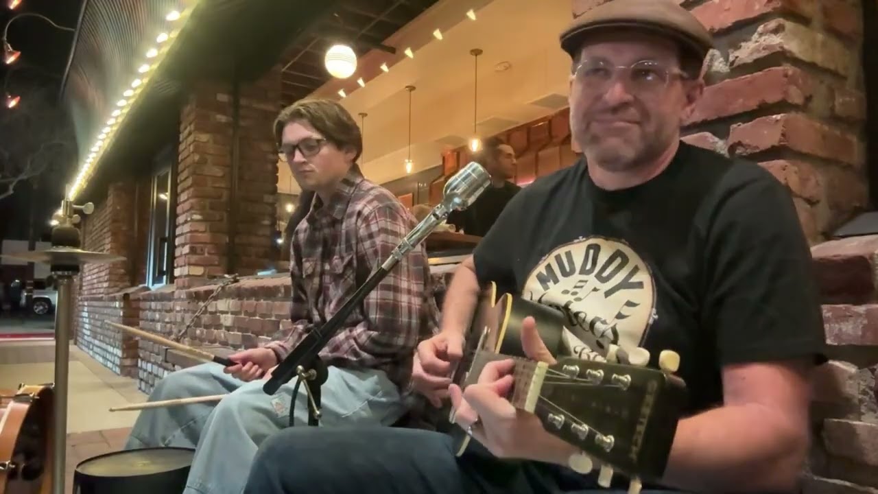 Early Electric Blues on the Street — Mark Mumea with Adam Mumea (Full Performance)