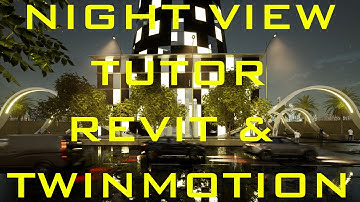 #Revit and #twinmotion (Night View) rendering