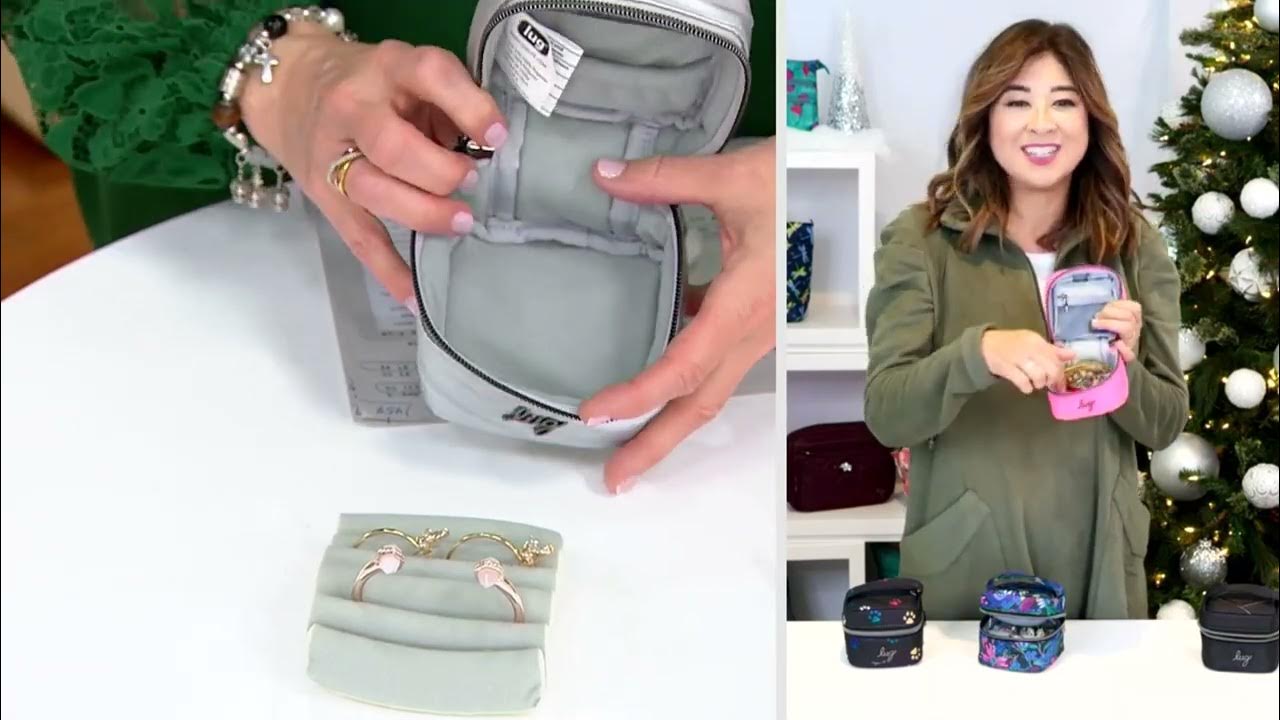 Lug Mini Jewelry Case Mini Swizzle on QVC YouTube