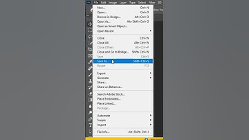 Thumbnail of How to save your file in Photoshop. #photoshop  #photoshoptutorial