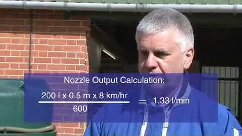 Sprayer Calibration - The Art of Application