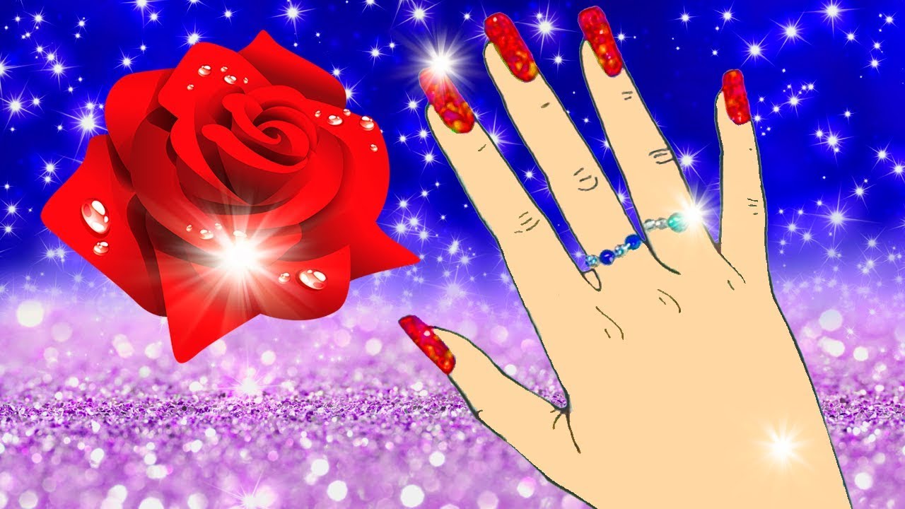 How to draw decorations of paper with own hands YouTube