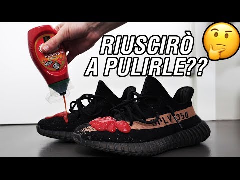 le yeezy come calzano