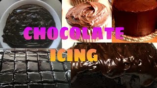 HOW TO MAKE CHOCOLATE ICING|STEP BY STEP|ALA GOLDILOCKS TASTE