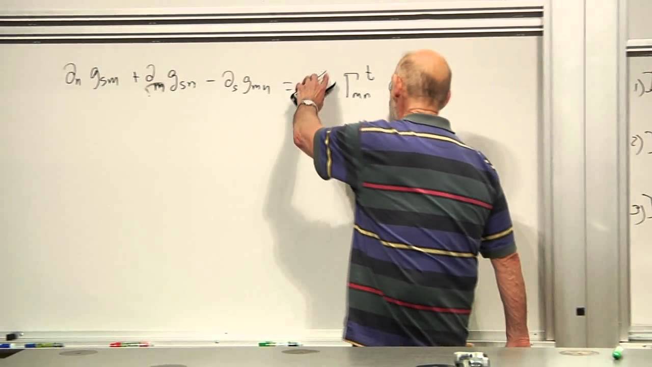 General Relativity Lecture 3