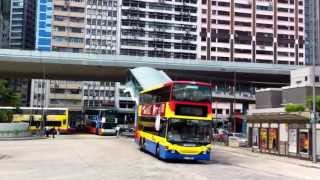 城巴Scania K94UB 2800@788進入港澳碼頭巴士總站